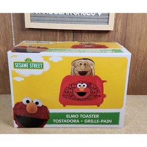 Uncanny Brands Sesame Street Elmo Toaster Brand New In Box